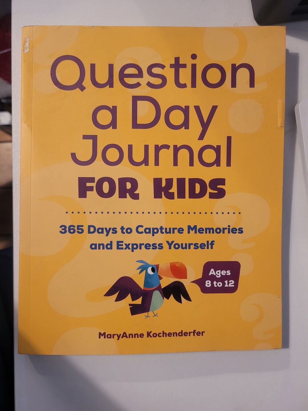Question a Day Journal For Kids by MaryAnne Kochenderfer Ages 8 to 12